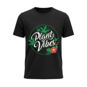 weedplant design t shirt