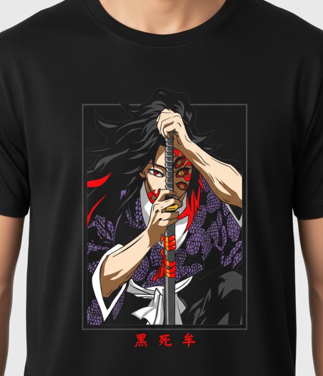 kokushibo anime t shirt (copy) kokushibo anime t shirt (copy)