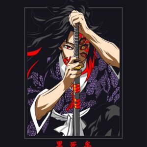 kokushibo anime t shirt (copy)